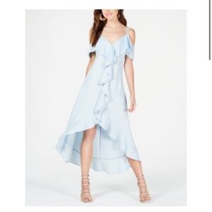 GUESS TENCEL HIGH/LOW MAXI DRESS; SIZE SMALL; NWT